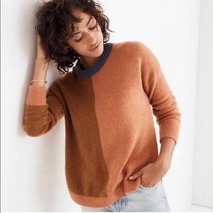 Madewell Westlake Colorblock Pullover